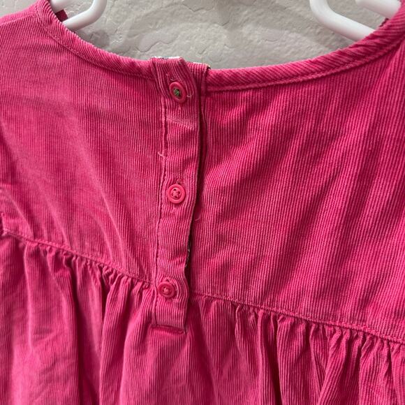 Mini Boden Ponk Corduroy Ruffle Dress - Picture 6 of 8